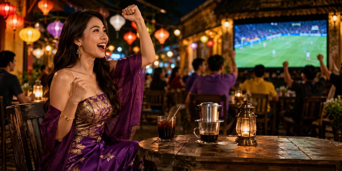 Người chơi xem thể thao và cá cược tại quán cà phê Huế – kết hợp slots và cá cược thể thao